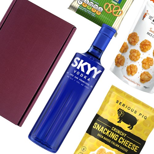 Skyy Vodka 70cl Nibbles Hamper